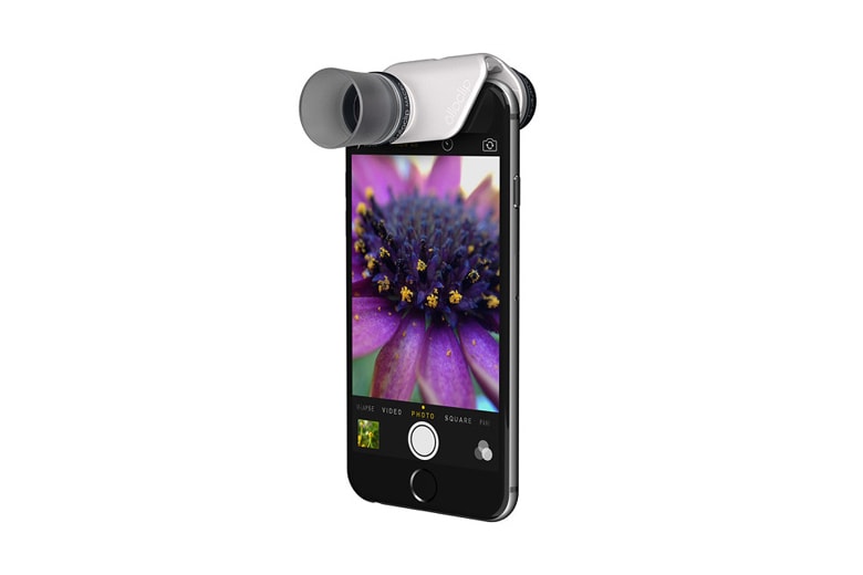 21倍のマクロレンズを搭載したolloclip Macro Pro Lens