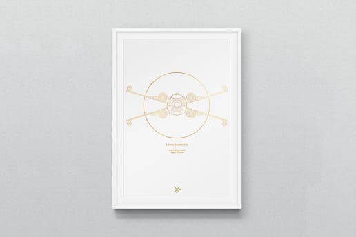 Dean Robert Smith が描いた Star Wars スペースシップポスター