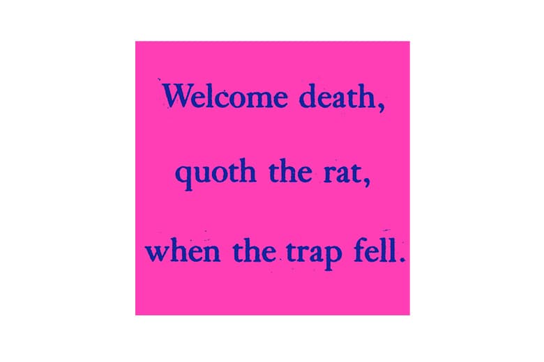 Supreme のグラフィッカー Peter Paquin の個展が開催