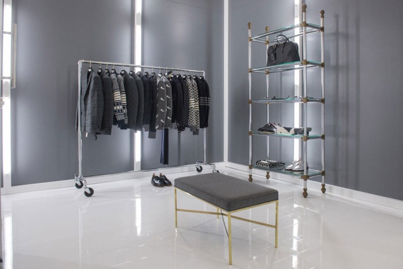 Thom Browne のポップアップインスタレーション ＠ Le Bon Marché Rive Gauche