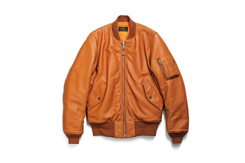 uniform experiment x Alpha 2015 Fall/Winter レザーMA-1