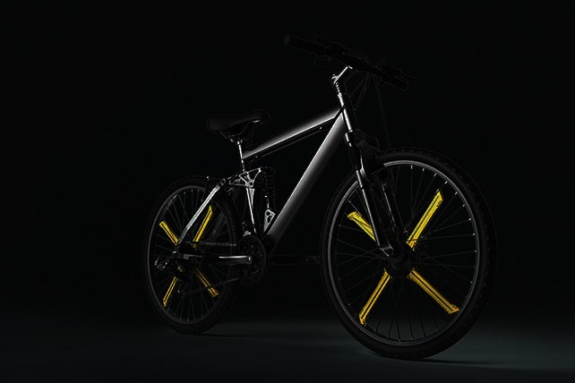 カスタム可能な LED の自転車ホイールアクセサリー