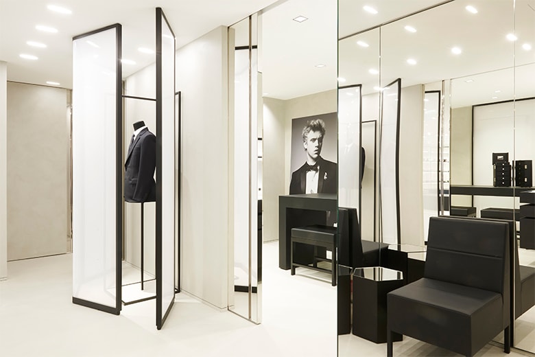 Dior Homme の新ショップがパリ8区にオープン