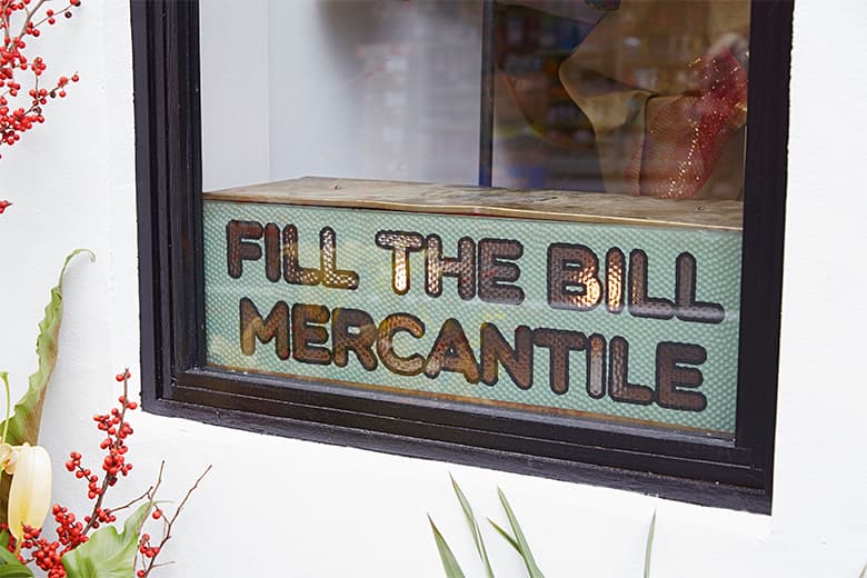 Shops: FILL THE BILL MERCANTILE