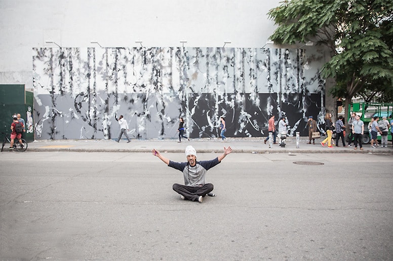 Futura の作品がニューヨーク Houston & Bowery の壁に 