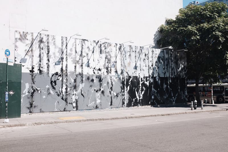 Futura の作品がニューヨーク Houston & Bowery の壁に 