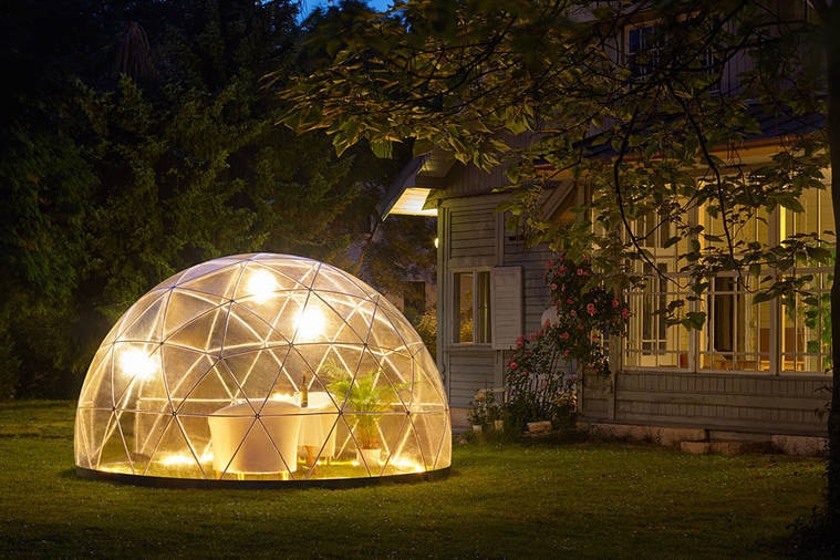 Garden Igloo で新しいアウトドア体験