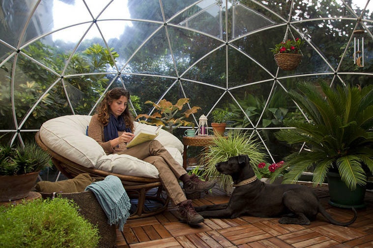 Garden Igloo で新しいアウトドア体験