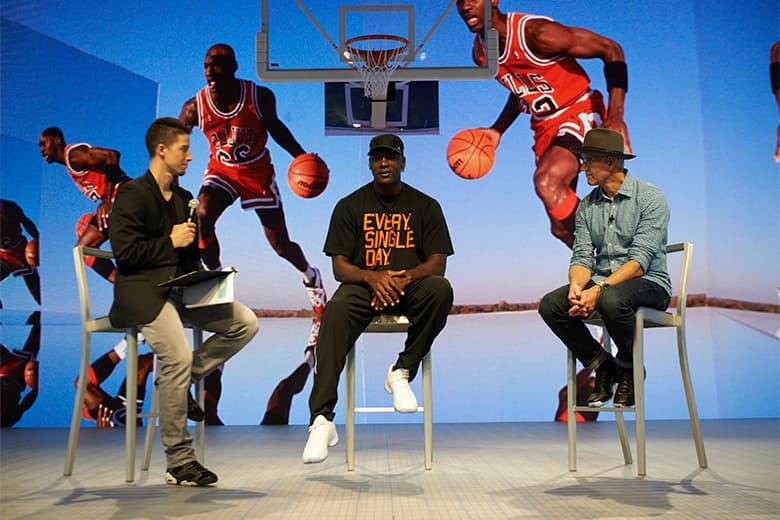 Jordan Brand 30周年を記念し Michael Jordan が来日
