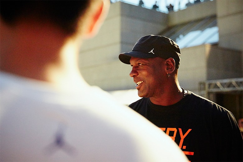 Jordan Brand 30周年を記念し Michael Jordan が来日