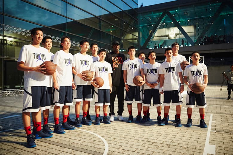 Jordan Brand 30周年を記念し Michael Jordan が来日