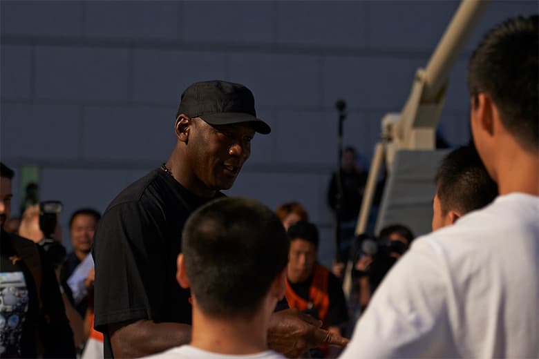 Jordan Brand 30周年を記念し Michael Jordan が来日