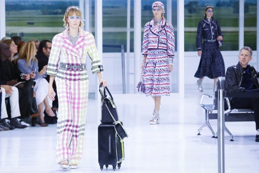 空港を再現した Chanel 2016 Spring/Summer ランウェイショウ
