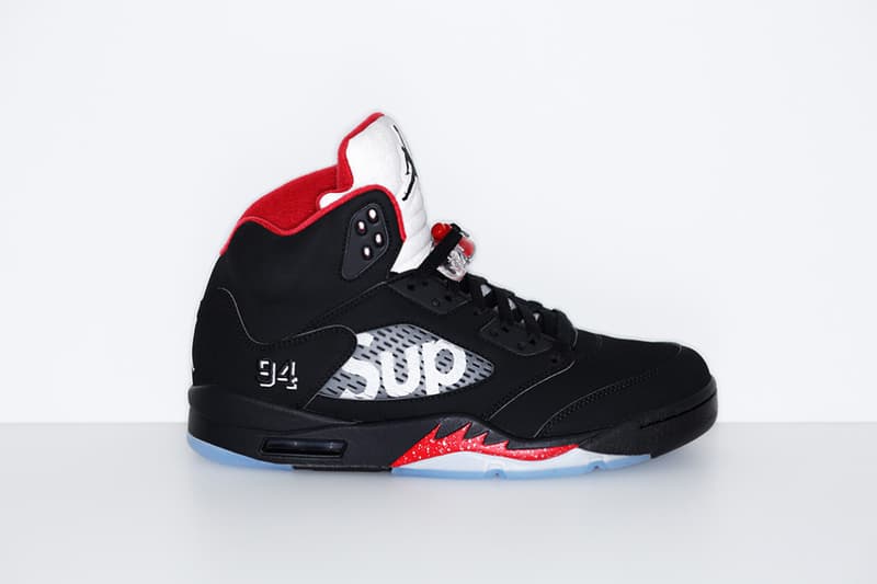 Supreme x Air Jordan 5 が今週末発売