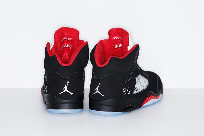 Supreme x Air Jordan 5 が今週末発売