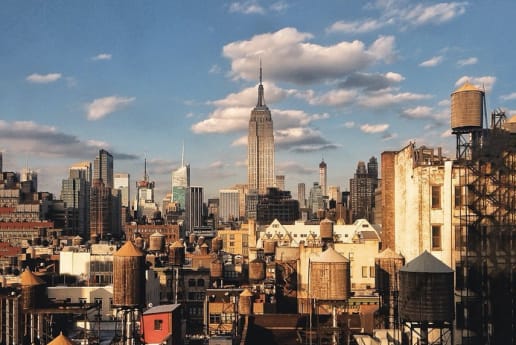 北米州別：Instagram の投稿が最も多い場所ランキング