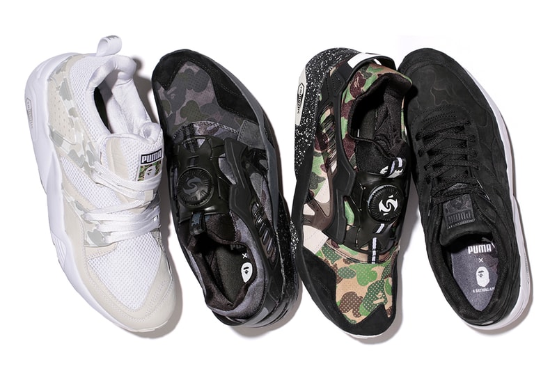 A BATHING APE® x PUMA コラボレーションコレクション