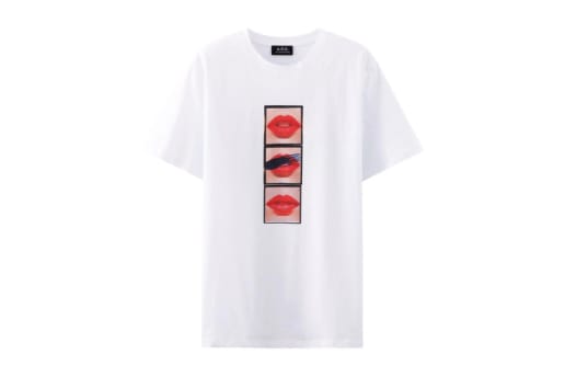 A.P.C. がミュージシャンとのコラボTシャツをリリース