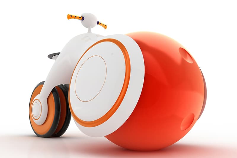 補助輪不要の画期的な自転車「B.Bike」