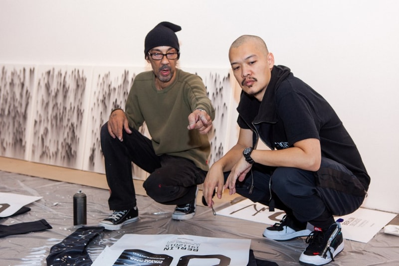 60歳のバースデーイベントにて Futura がカスタムした ACRONYM のアイテム 
