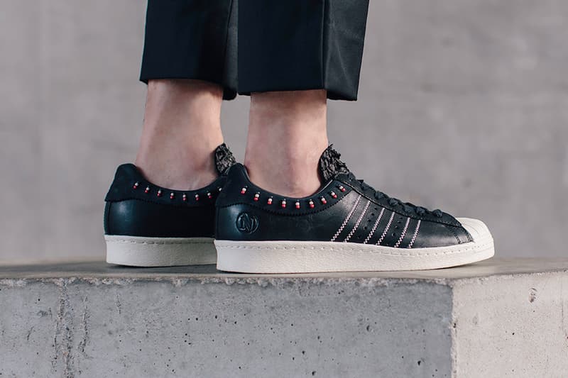 INVINCIBLE x adidas Consortium Superstar 80v "Black"