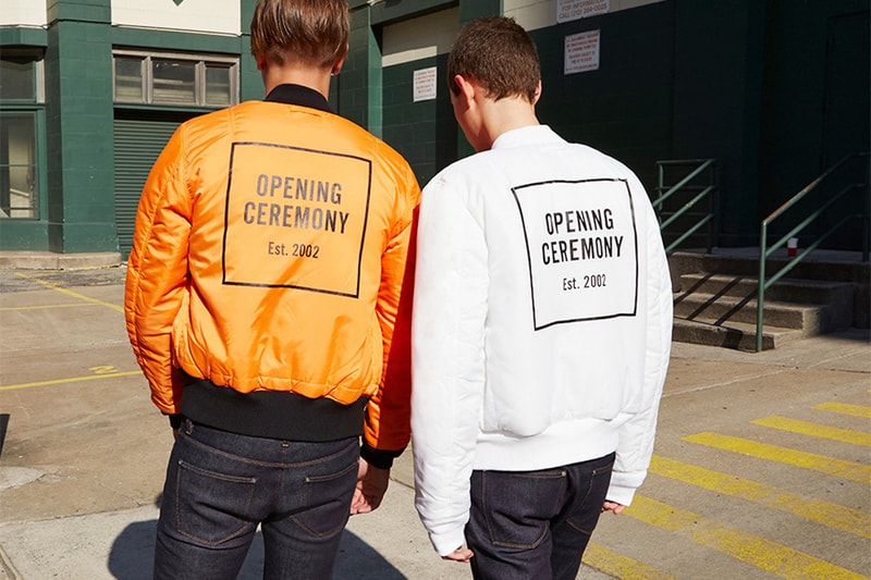 Alpha Industries for Opening Ceremony 2015 Fall/Winter MA-1