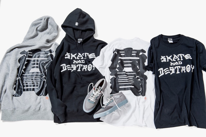 Sneakerwolf x Thrasher 2015 Winter “Kanjigraphy” カプセルコレクション