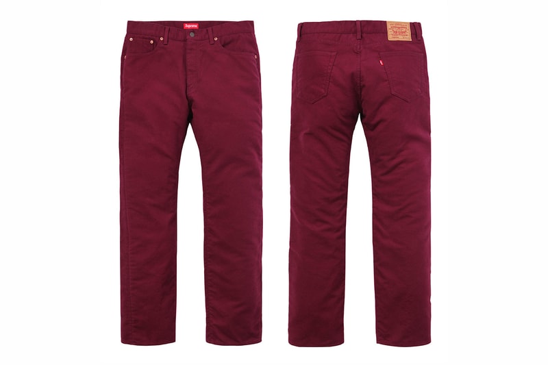 Supreme x Levi's 2015 Fall/Winter コレクション