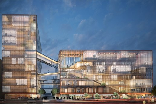 大手テクノロジー企業のワークスペース