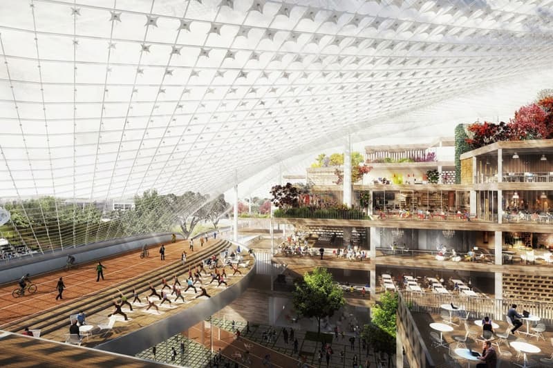 大手テクノロジー企業のワークスペース