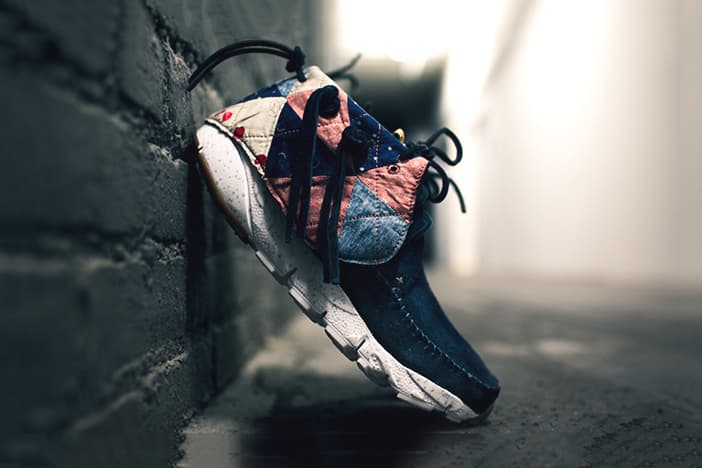 The Shoe Surgeon がカスタマイズした visvim FBT x Nike Footscape