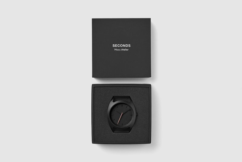 Nocs Atelier が手がけたミニマルな腕時計 “Seconds”