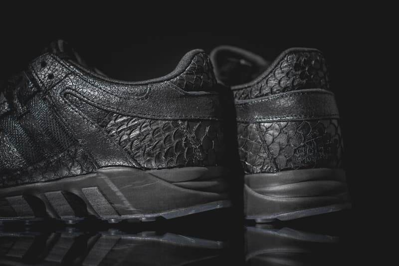 Pusha T x adidas EQT Guidance Running '93 "Black Market"にクローズアップ