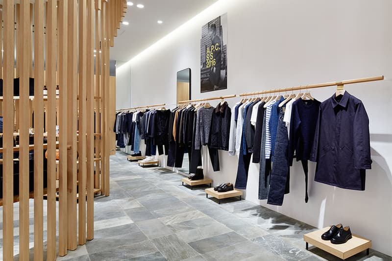 A.P.C. KYOTO が移転オープン