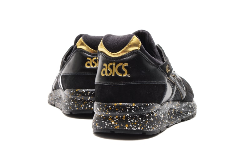 atmos x ASICS Tiger GEL-Lyte III Black/Gold の配色が GEL-Lyte V で復活