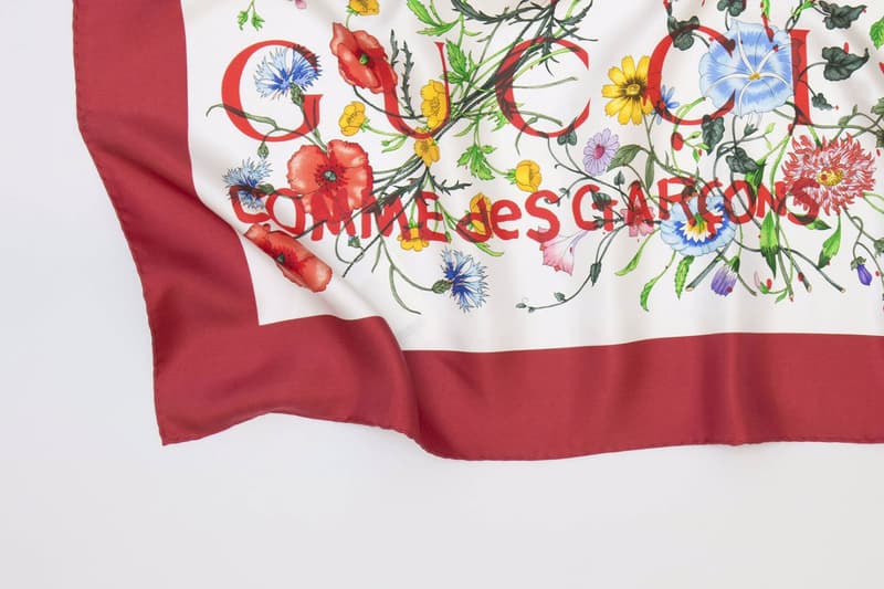Gucci x COMME des GARÇONS シルクスカーフコレクション