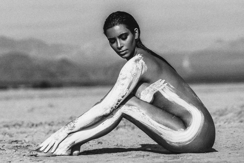 Kim Kardashian West が荒野で撮影(NSFW)