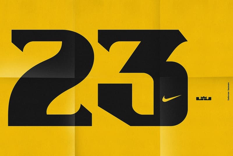 LeBron James のオリジナルフォント