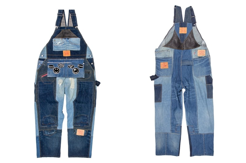 Levi's® x DRx Romanelli パッチワークオーバーオール