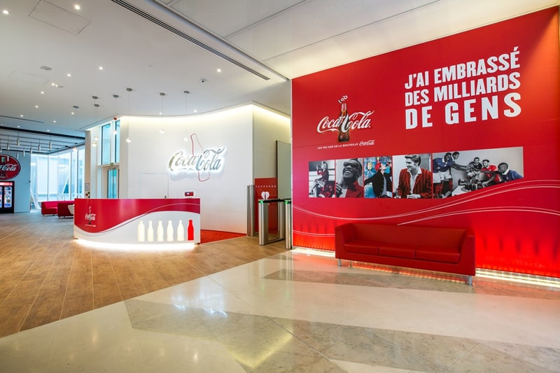 The Coca-Cola Company パリの新オフィス