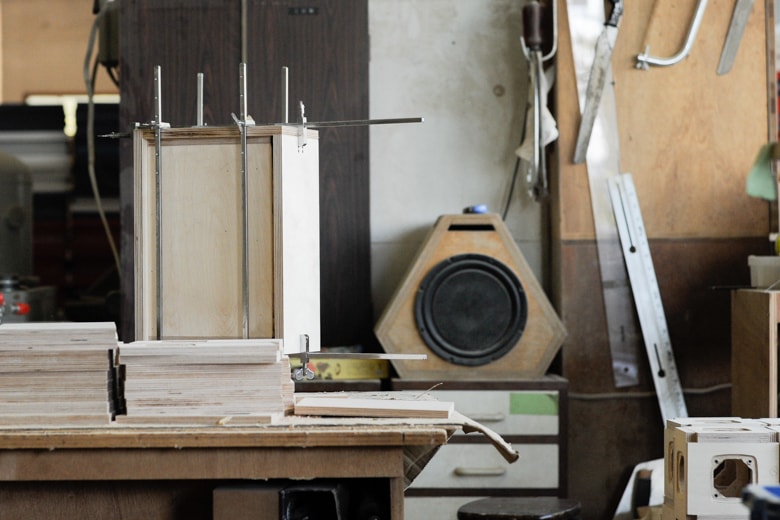 STÜSSY Livin’ GENERAL STORE GS Box Speaker by Taguchi Craftec