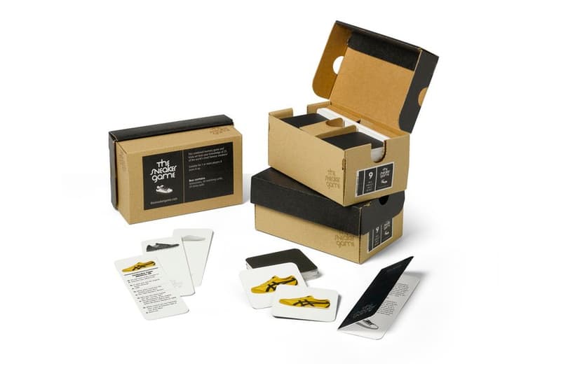 スニーカーの知識を確かめるカードゲーム"The Sneaker Game"