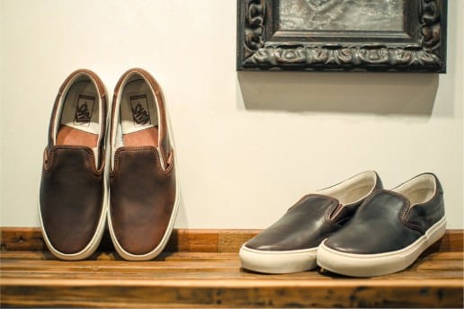 Vans California Slip-On Cup CA のBILLY'S限定モデル"Taste of Chocolate"