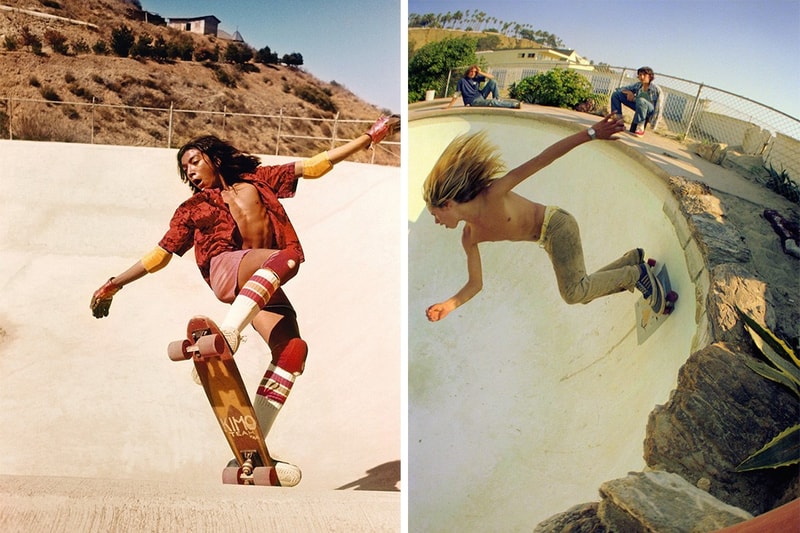 Hugh Holland が撮影した1970年代のスケート写真@LA