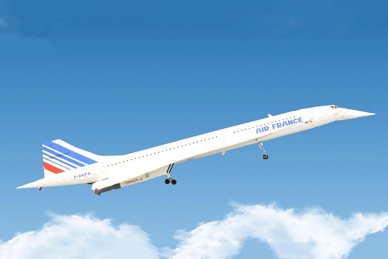 65,000 ピースの LEGO® コンコルド