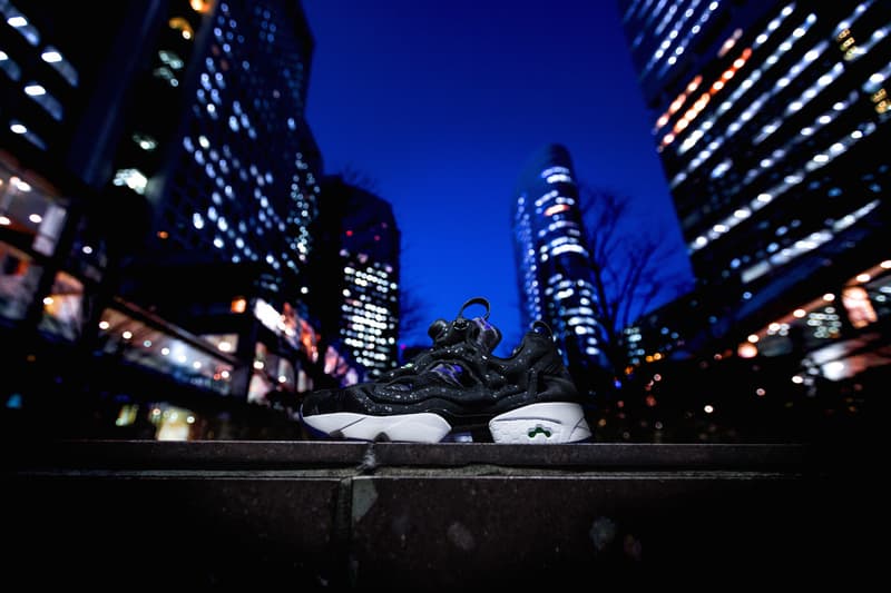 Reebok CLASSIC X atmos INSTAPUMP FURY ”BLACK TIGER CAMO”