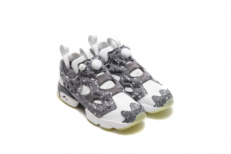 Reebok CLASSIC X atmos INSTAPUMP FURY ”WHITE GLOW IN THE DARK CAMO”