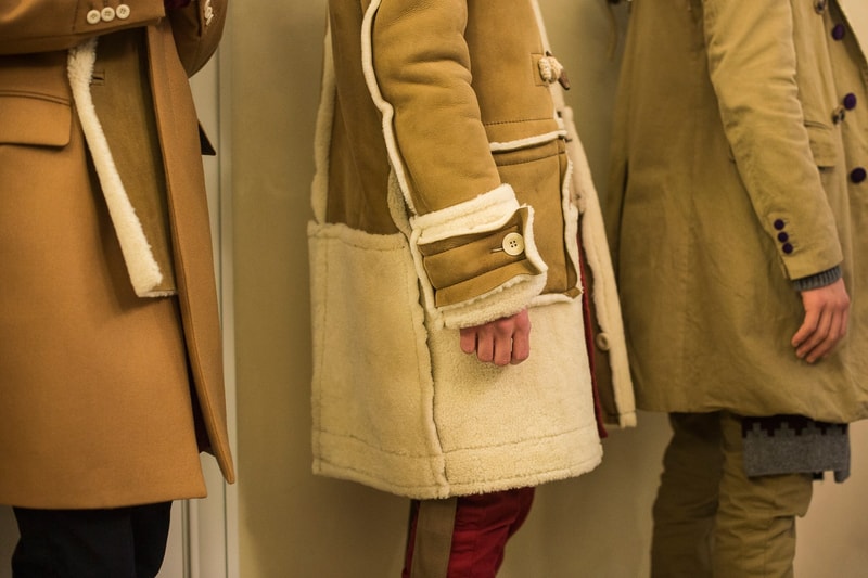 sacai 2016 Fall/Winter コレクションのバックステージ