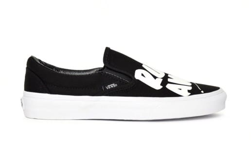 Baron Von Fancy x Vans メッセージ入りスリッポン