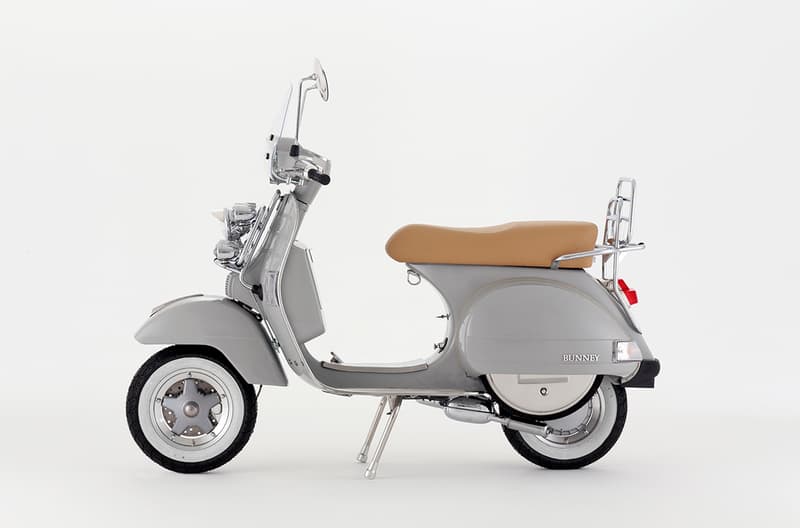 BUNNEY が特別にカスタマイズした Vespa が登場